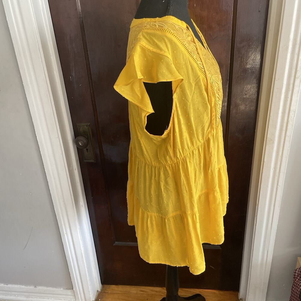 TORRID Tunic Top Yellow - Picture 6 of 10